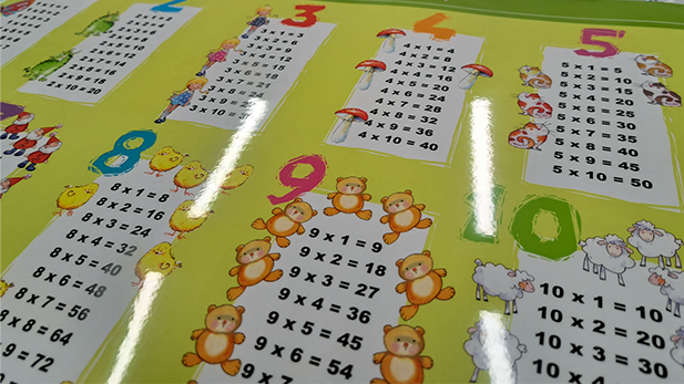 Szczelne laminowanie wydruków: pełna hermetyzacja.